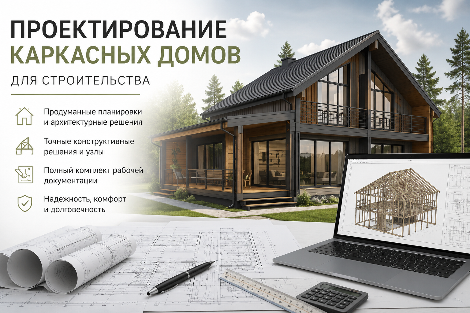 Проектирование каркасных домов